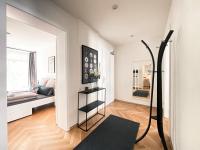 Zentrale Ferienwohnung mit Parkplatz, 2 Schlafzimmern, Küche, Waschmaschine & Balkon - B&B Lipsia