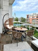 Appartement climatisé 3 étoiles T3 chic à Strasbourg avec billard et terrasse - B&B Strasbourg