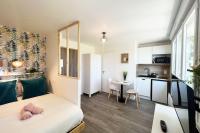 B&B Saint-Nazaire - Studio 1 Ananas cosy proche plages et commerces - Bed and Breakfast Saint-Nazaire