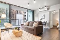 Rooftop Pool 2BR Apt at Marvel Stadium with Free Parking - Chambres d’hôtes