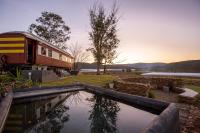 The Red Caboose Train Carriage - B&B