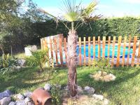 Jacuzzi Balnéo piscine "La Palmeraie Oasis" - B&B Férolles