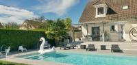Ma Douce Bulle Piscine & Détente Villa partagée - B&B Saint-Léger-près-Troyes