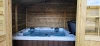 La Pinéguette maison 12 personnes spa 6 pers décoration chalet sauna 4 pers - B&B La Bresse