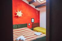 Doppel-/Zweibettzimmer mit Bergblick