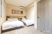 Dreibettzimmer mit Bergblick