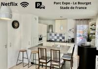 B&B Mitry-Mory - VIP Lounge Villa - Parc expo - Le Bourget - Stade France - Bed and Breakfast Mitry-Mory