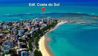 Apt por temporada em Ponta Verde, Studio com 02 quartos com vista lateral mar - melhor localização na Orla de Maceió - B&B