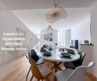 B&B Tarbes - Le Nordique - 2 chambres - Fibre Wifi - Netflix - Ménage inclus - Bed and Breakfast Tarbes