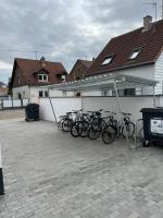 Gemütliches Studio-Apartment in Karlsruhe Neureut - Nähe Uni-KIT-Messe, Fußbodenheizung, Regendusche, Waschmaschine, Stellplatz - Chambres d’hôtes Karlsruhe