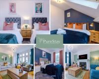 B&B Bath - Incredible Five Bedroom House By PureStay Short Lets & Serviced Accommodation Central Bath With Parking - Bed and Breakfast Bath