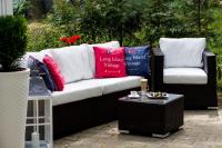 Vierbettzimmer mit Terrasse