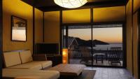 Japanese-Style Maisonette Room with Open-Air Hot Spring Bath, Sea View【HOTARU】