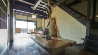 Japanese-Style Maisonette Room with Open-Air Hot Spring Bath, Sea View【USHIO】