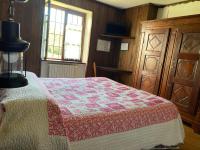 Doppel-/Zweibettzimmer mit Bergblick