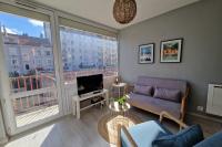 #E0 View on the Bastille Alsace Lorraine Terrace - Bed and Breakfast Grenoble