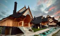 Góralski Domek Łopatówka z kominkiem i Banią - Jacuzzi! - Chambres d'hôtes Murzasichle
