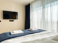 Apartment mit 1 Schlafzimmer, Balkon und Meerblick