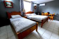 Dreibettzimmer mit eigenem Bad