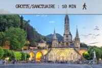 [LE JEANNE] 4/6 couchages, Wifi, sanctuaire - B&B Lourdes