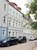 Altstadtjuwel am Hospitalplatz - 3 Zimmer mit Balkon - Chambres d'hôtes Erfurt