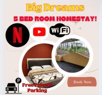 B&B Tanah Rata - Big Dreams Double Story House - Bed and Breakfast Tanah Rata