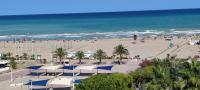Vistas espectaculares 1ª linea playa, WIFI, ASCENSOR - Ferienwohnung El Port de Sagunt