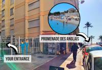 Nestor&Jeeves - BEACH ROYAL - Central, Close sea - B&B Nizza