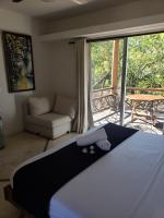 Estudio con cama extragrande