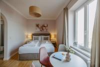 Apartment mit 1 Schlafzimmer und Gartenblick