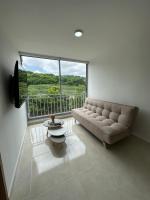 Increíble apartamento de 2 habitaciones con vista verde - Ferienwohnung Barranquilla