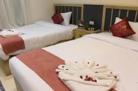 Zweibettzimmer mit Bergblick