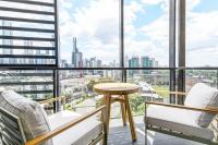 Skyhigh's Edge - City View Serenity by St Kilda Rd - Ferienwohnung