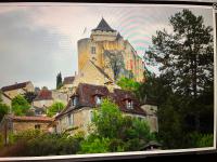 Vue magique à Castelnaud - B&B