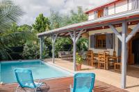 B&B Saint-Louis - Domaine Babwala, villa et bungalow avec piscine dans un superbe jardin tropical #cosy - Bed and Breakfast Saint-Louis