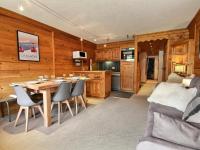 Charmant appartement 3 pièces, balcon, 6 pers, sur les pistes, WiFi, La Plagne - FR-1-455-241 - Ferienwohnung