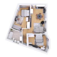 Stilvolle 3-Zimmer-Wohnung in Potsdam - B&B Potsdam