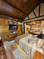 Chalés Requinte da Mantiqueira - Ferienwohnung Monte Verde