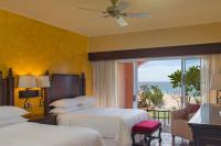 Oceanfront Queen Room with Two Queen Beds and Balcony - Baja