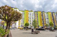 0238 квартира ЖК Щасливий, укриття в комплексі - Chambres d'hôtes Kiev