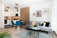 Chic206 Retreat: Modern 1BR Gem with Balcony by NW - B&B Budapest