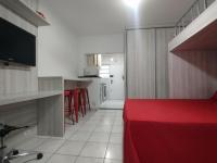 Studio completo frente à Praia do Gonzaga ( Pé na Areia ) - Chambres d'hôtes Santos
