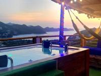 Casa Danisa Taganga con vista al mar, piscina, jacuzzi - B&B Taganga