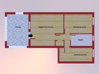 Appartamento con 2 Camere da Letto e Patio