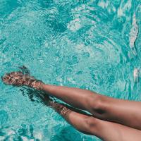 Estudio con acceso a la piscina