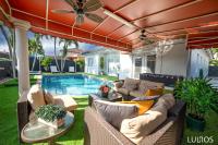 B&B Cutler Bay - Serene Escape Heated Pool, BBQ, Foosball in Miami L02 - Bed and Breakfast Cutler Bay