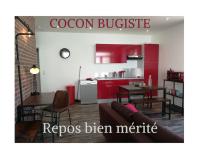 B&B Hauteville-Lompnes - Cocoon Bugiste : travail, sport ou détente - Bed and Breakfast Hauteville-Lompnes