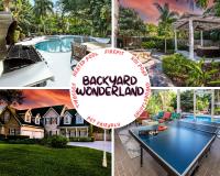Amazing Backyard Saltwater Pool Paradise, 8 mins to Anna Maria Island & 10 mins to IMG - B&B
