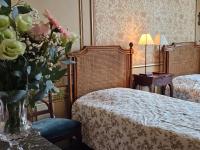 Camera Doppia con Letti Singoli con Vista Giardino