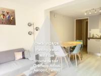 B&B Blagnac - T2 au coeur de Blagnac- proche de tout- check in 24-24, parking - Bed and Breakfast Blagnac